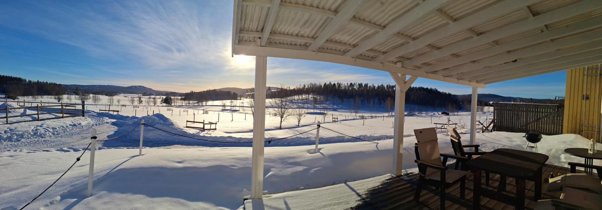 Utsikten Borlänge Buitenkant foto